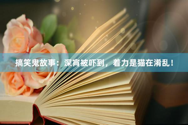 搞笑鬼故事:深宵被吓到,着力是猫在淆乱!